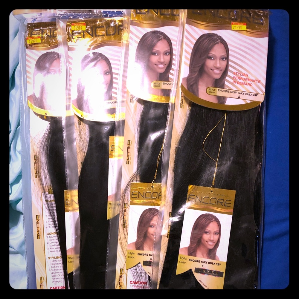 Encore 16” 100% human hair color 1